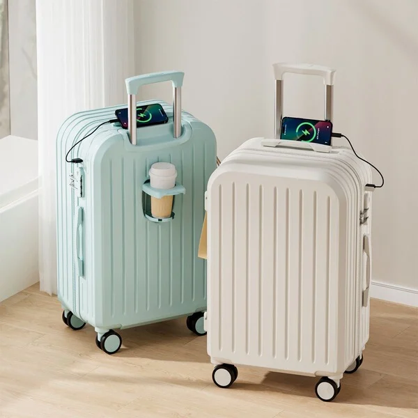 Premium Large-Capacity Trolley Suitcase with Universal Wheels photo 4